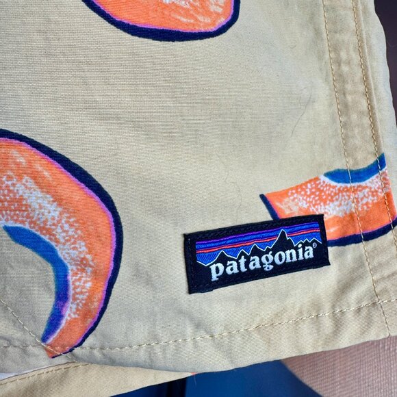 Patagonia Yellow Melon Swim Shorts - Picture 2 of 9